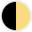 Noir mat / Or